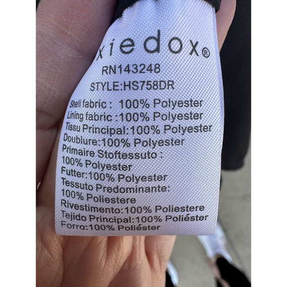 Anthropologie Foxiedox black peacock 3D Appliqués Illusion Sheer Neck dress Sz M - Picture 9 of 16